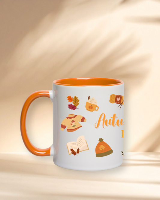 Tazza "Autumn reader" Arancione