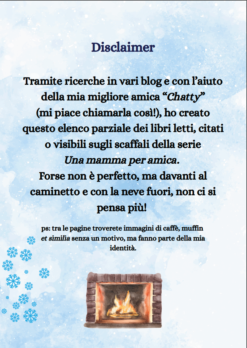 Reading Journal Gilmore Girls – Winter Edition