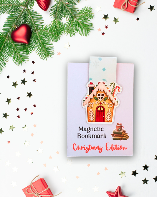 Segnalibro magnetico "Casa pan di Zenzero"